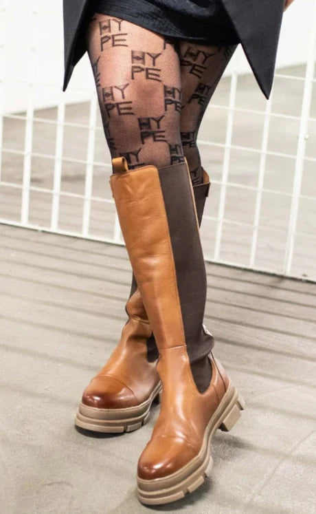 Casual Brown Vegan Leather Cowboy Boots for Women | Ideal for Everyday Wear