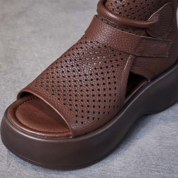 Alessandra - Orthopedic Leather Sandals