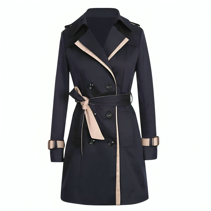 Women’s Elegant Oversized Double Breasted Trench Coat | Ideal for Autumn/Winter