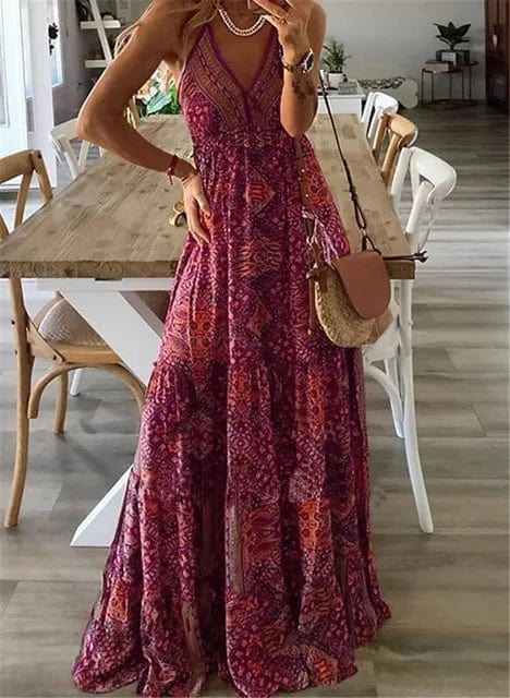 Sarah - Maxi Dress - Boho - High Quality Modern Style - Ideal for Summer