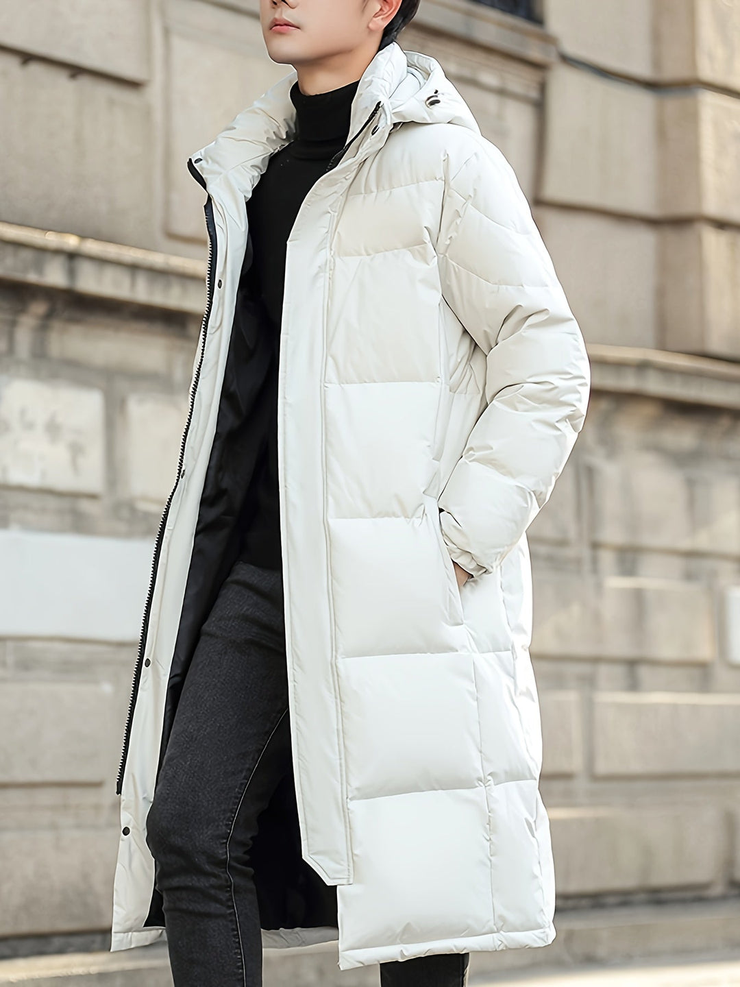 Casual Style With Pockets & Zipper Winter Jacket for Men | Ideal for Winter