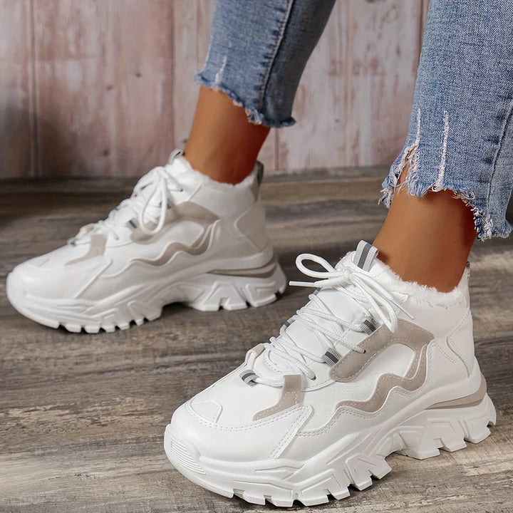 Stylish Lightweight Knit Cut-Out Sneakers for Women | Ideal for Everyday Wear