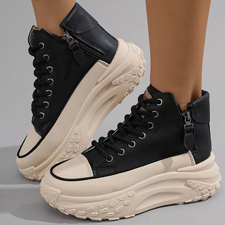 Casual High Top Platform Sneakers for Women | Perfect for Casual Days