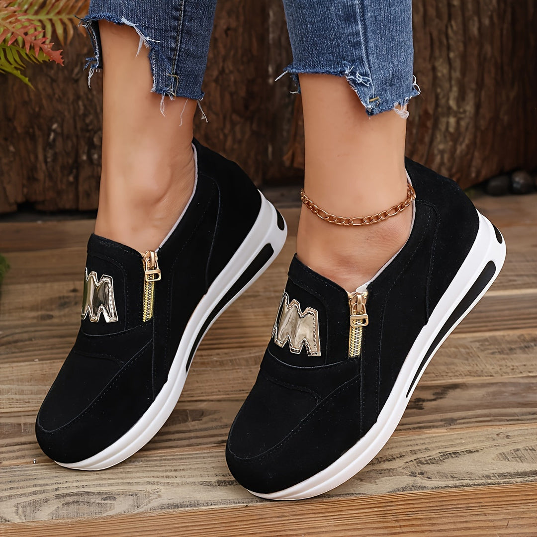 Elegant Fashion Wedge Sneakers for Women | Perfect for Everyday Wear