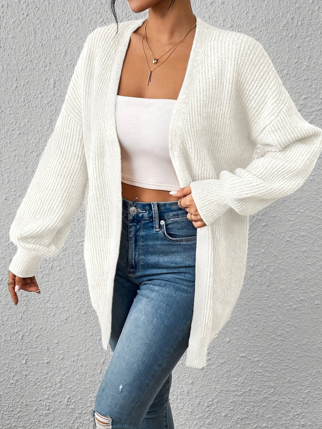 Casual Warm Cotton Knitwear Cardigan for Women | Comfortable Streetwear