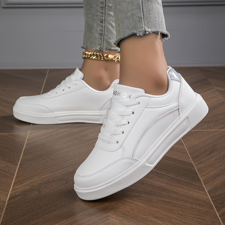 Casual Trendy Flat Skate Sneakers for Women | Perfect for Casual Days