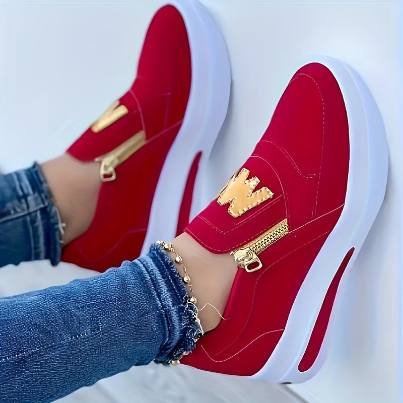 Elegant Fashion Wedge Sneakers for Women | Perfect for Everyday Wear