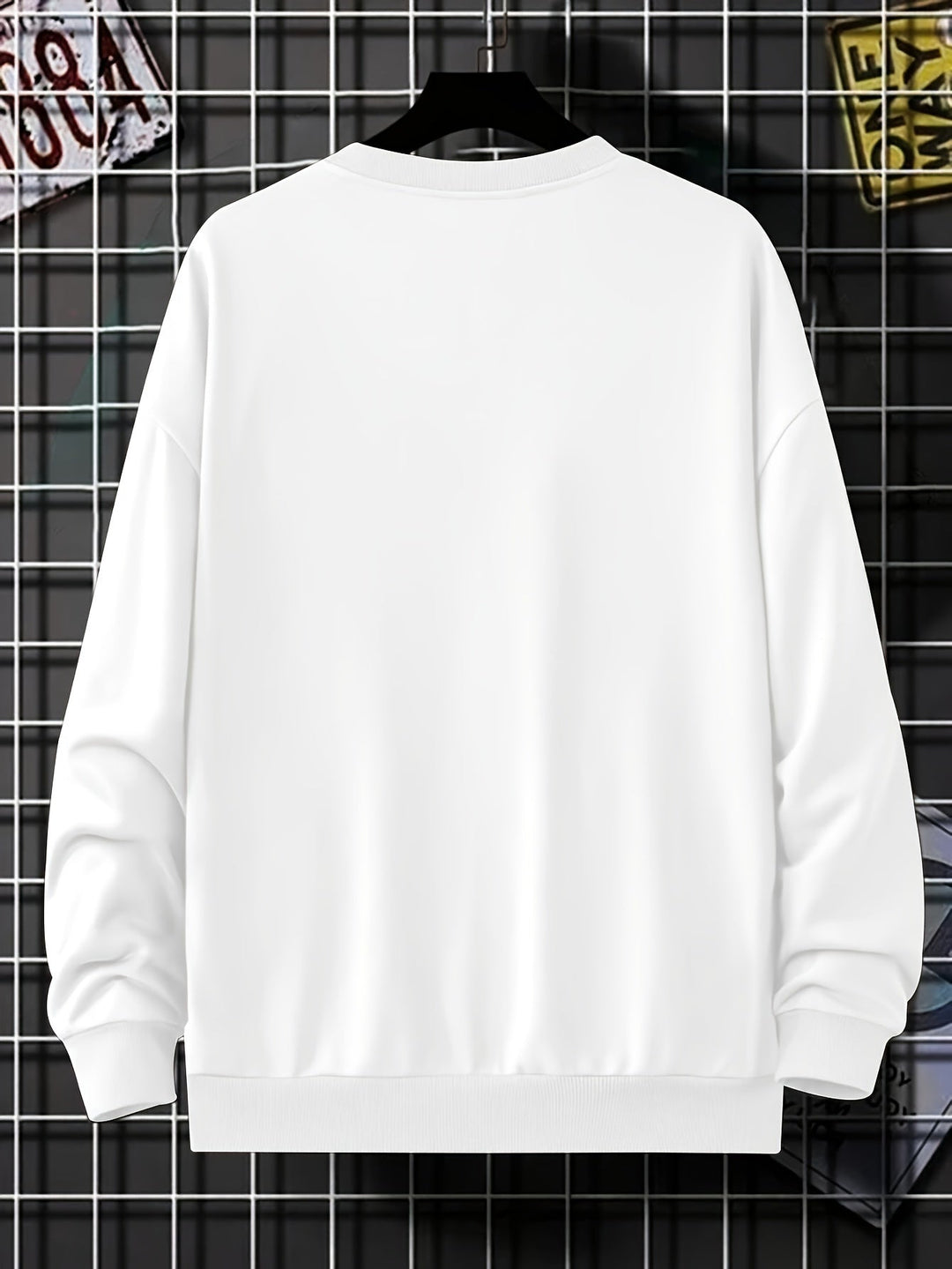 Casual Warm Cotton Pullover Sweatshirt for Men | Perfect for Casual Days