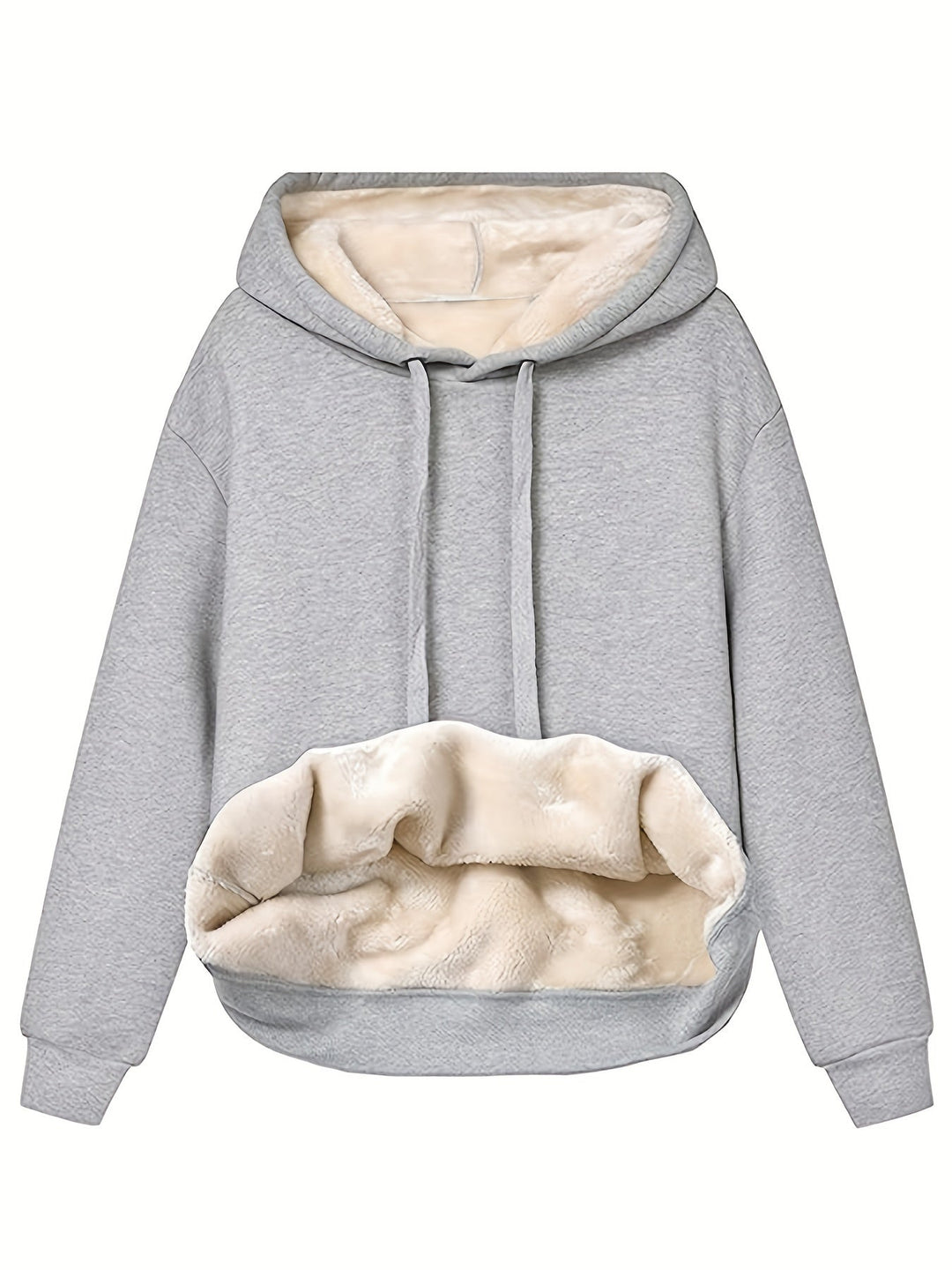 Warm Fleece Pullover Hoodie for Women | Perfect for Casual Days