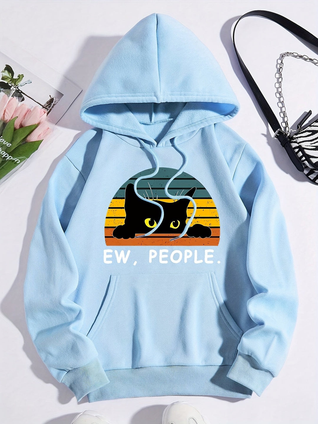 Casual Sweat Pullover Hoodie with Hood for Women | Perfect for Casual Days