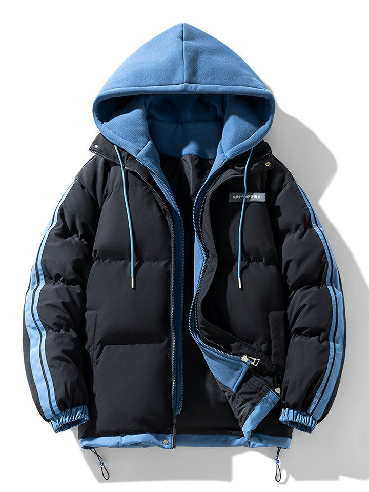 Casual Warm Puffer Winter Jacket with Hood for Women | Perfect for Winter