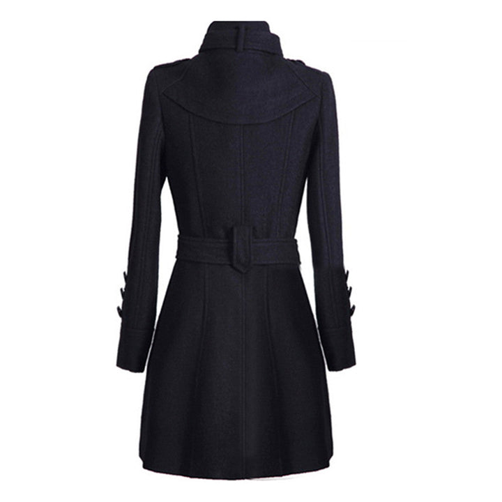 Chic Long Coat with Belt | Perfect for Autumn Wear