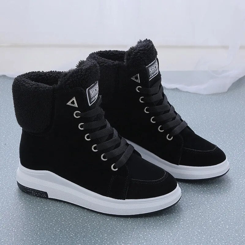 Casual Flat Winter Ankle Boots for Women | Ideal for Winter