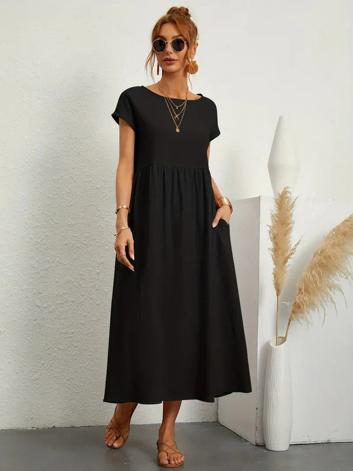 Viona - Midi Dress With Pockets