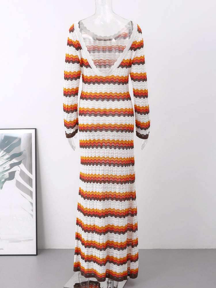 Chic Striped Maxi Dress | Perfect for Casual Days