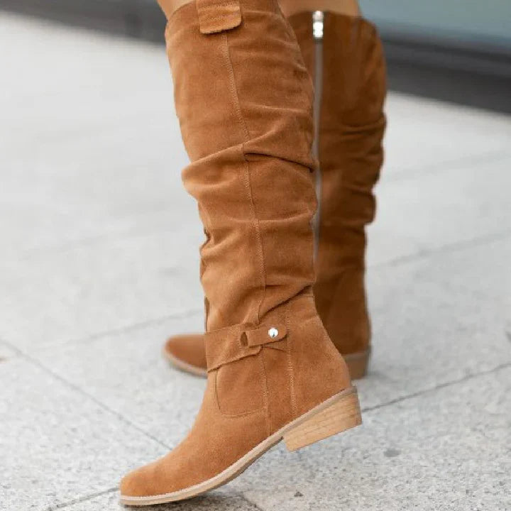 Women's Suede Over-The-Knee Boots | Ideal for Autumn/Winter