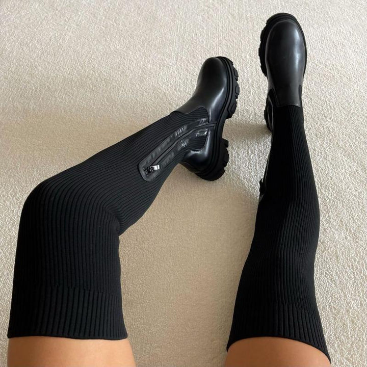 Knee High Sock Boots for Women | Perfect for Everyday Wear