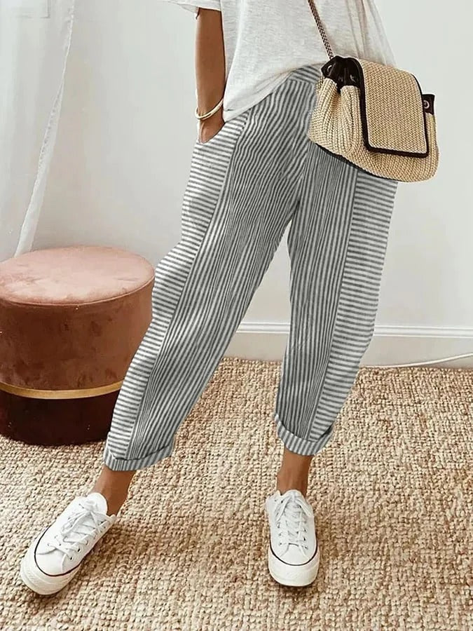 Andrea - Women's Trousers - Casual - Formal Style High Quality - For Everyday Use