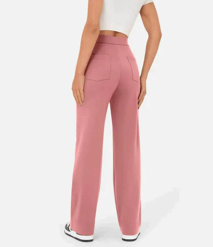 Aveline - Women's High Waist Trousers - Casual - Timeless Style - Everyday Wear