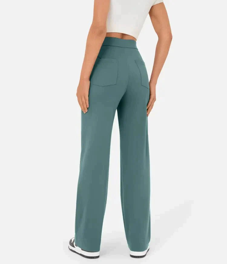 Aveline - Women's High Waist Trousers - Casual - Timeless Style - Everyday Wear