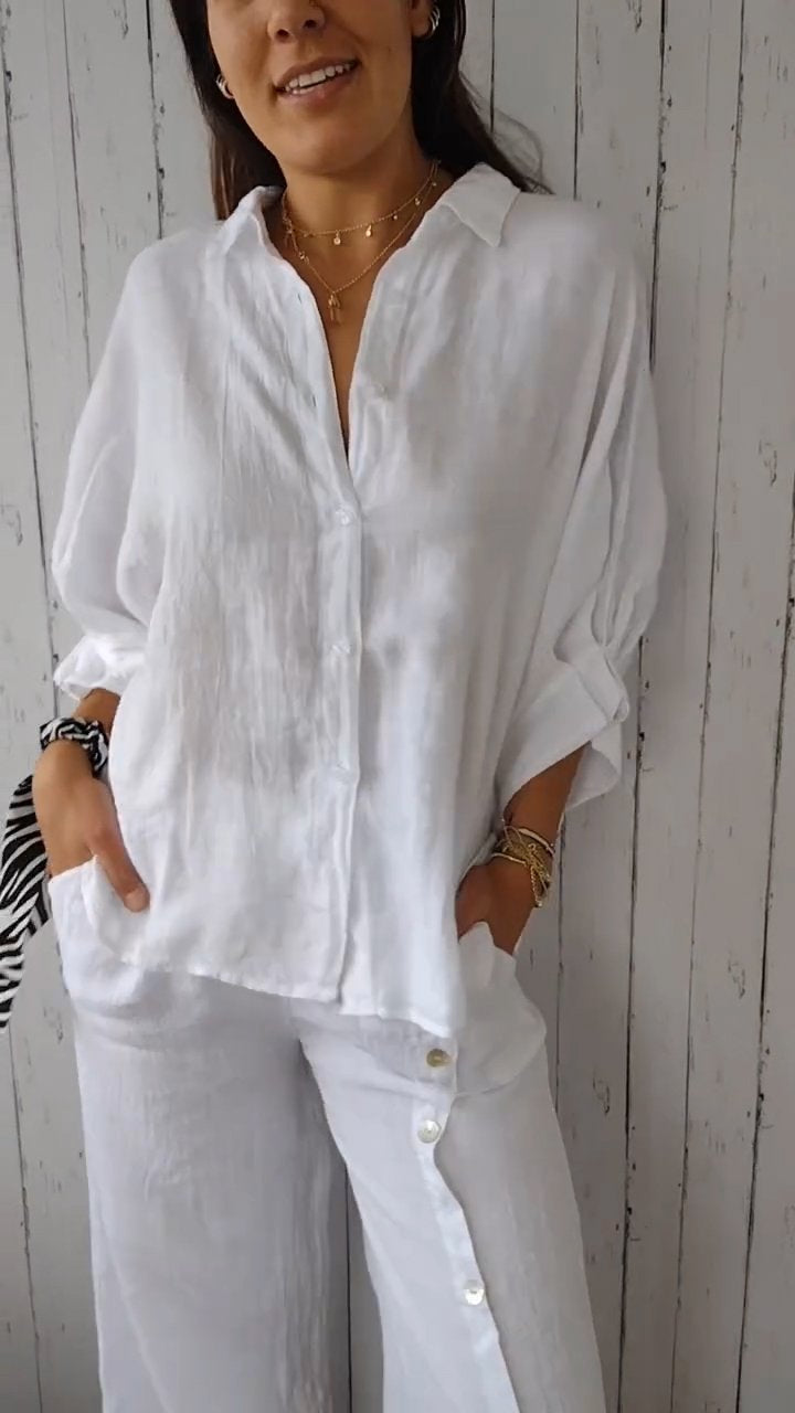 Madison - Women's Blouse Shirt - Chic - High-Quality Modern Style - Ideal for Summer