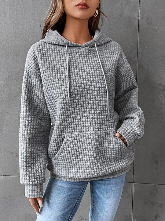 Casual Cotton Hoodie with Backprint for Women | Perfect for Casual Days