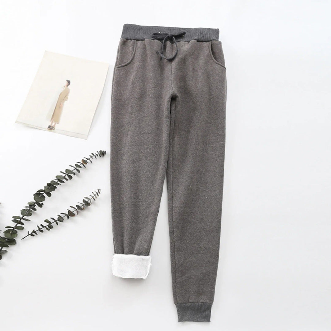 Women's Sporty Fleece Joggers with Pockets | Perfect for Everyday Wear