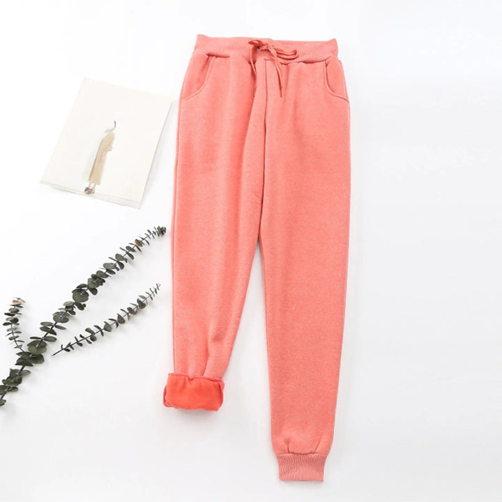 Women's Sporty Fleece Joggers with Pockets | Perfect for Everyday Wear