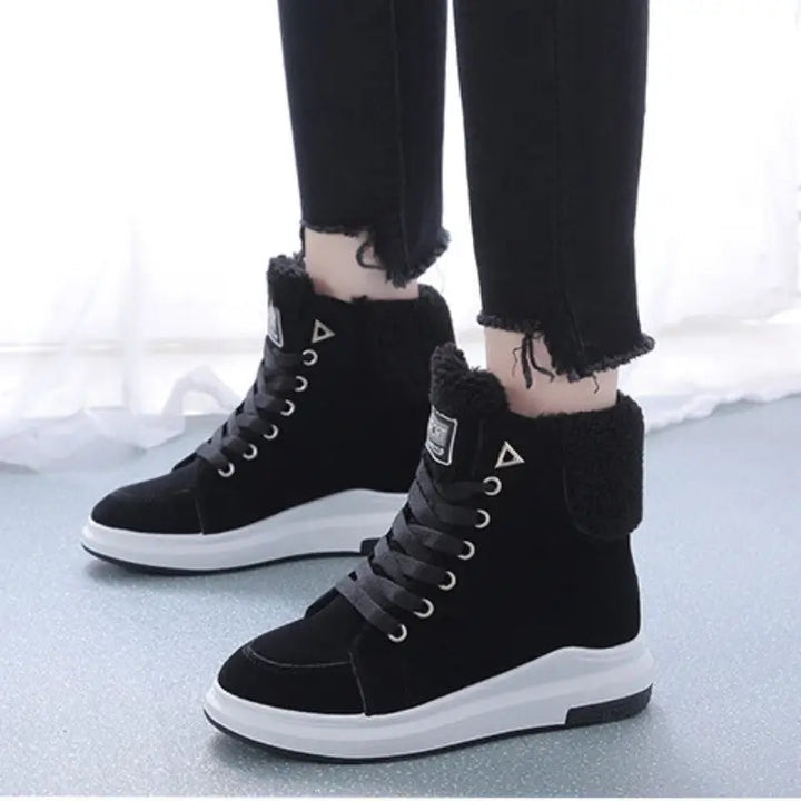 Casual Flat Winter Ankle Boots for Women | Ideal for Winter