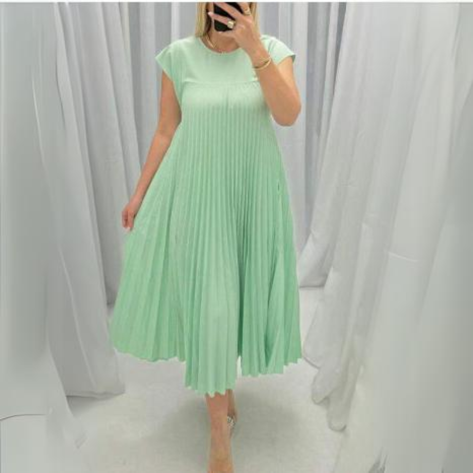 Seline - Light and Fresh Pleated Dress